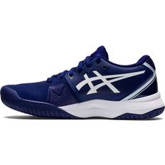 Racket Sport Shoes Asics ASICS Women's Gel-Challenger Tennis Shoes, 7.5, Dive Blue/Soft Sky