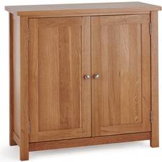 Oak Furnitureland Hallway Furniture & Accessories Oak Furnitureland Natural Solid and Shoe Rack