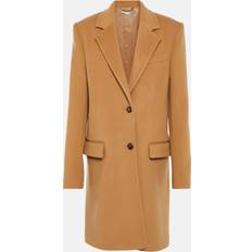 Stella McCartney Iconics Structured SingleBreasted Coat, Woman, Camel, Camel