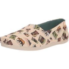 Dam - Natur Loafers Toms TOMS Women's Natural Alpargata Camping Espadrille Slip-On Shoes