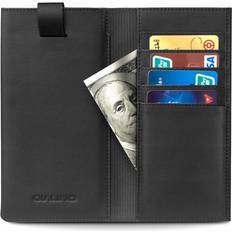 Universal Pouch Wallet i äkta läder Svart L