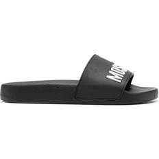 Love Moschino Slippers & Sandals Love Moschino 3D-logo flat slides women Rubber/Polyurethane/PVC Black