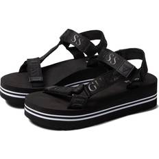 Guess Vrouw Sandalen Guess GUESS Women's AVIN Wedge Sandal, Black