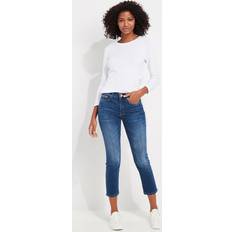 Vineyard Vines Jamie High-Rise Straight Crop Jeans Indigo Size: 31