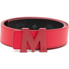 Pink - Unisex Belts MCM Claus M-buckle reversible belt unisex Leather Pink