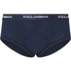 Dolce & Gabbana Blue Men's Underwear Dolce & Gabbana classic logo briefs men Cotton/Elastane Blue