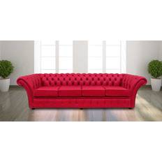 Pink Sofas PINK Chesterfield 4 Seater Fuchsia Sofa