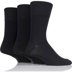 Gentle Grip Pair Plain Bamboo Socks