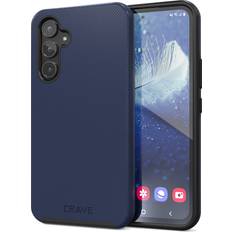 Crave Crave Dual Guard for Samsung Galaxy A54 Case, Shockproof Protection Dual Layer Case for Samsung Galaxy A54 Navy