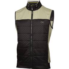 Calvin Klein Vests Calvin Klein Hybrid Gilet Cameo Green