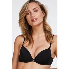 Hunkemöller Plunge Padded Underwired Bra Black