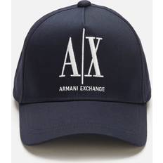 Armani Exchange Dam Huvudbonader Armani Exchange Baseballkeps för män, ikon, marinblå en storlek, Ikon marin, en