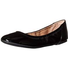 Amazon Essentials Belice Ballet Flat - Black/Patent