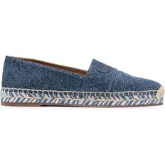 Chloé Espadrilles Chloé logo-embroidered flat espadrilles women Fabric/Rubber/Fabric Blue