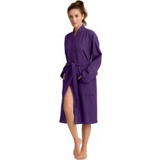 Linen - Women Robes Soft Touch Linen Luxurious Cotton,Long, Lightweight, Soft and Absorbent Bathrobes for Women