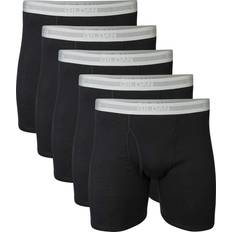 Gildan Boxershorts för män, Svart 5-pack