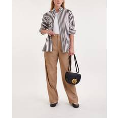 Dam - Polo Byxor Polo Ralph Lauren Byxor Full Length Pleated Camel EUR 38