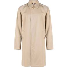 Men - Pink Coats Burberry COTTON TRENCH COAT Man Nude & Neutrals