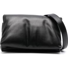 Marni Crossbody Bags Marni Prisma padded crossbody bag women Calf Leather/Cotton/Polyurethane/Brass One Size Black