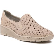 Rieker Schoenen uitverkoop Rieker 53795 - Beige