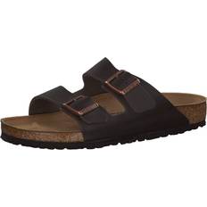 Birkenstock Unisex Arizona Dark Brown Leather Sandal R