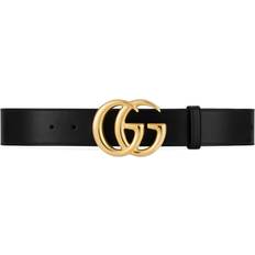 Gucci Belts Gucci GG Marmont belt men Leather Black