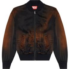 Diesel Women Jackets Diesel J-Marth bomber jacket women Viscose/Lyocell Black