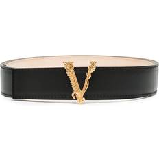 Versace Accessoires Versace Leren Riem Dames - Zwart