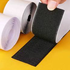 Shein 2 Rolls Magic Tape Fastener Anti-slip Sticky Adhesive Hook Loop & Double-sided Tape For Fixing Without Traces