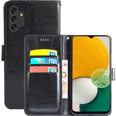 CaseOnline Wallet Cover 3-kort Samsung Galaxy A13 5G sort