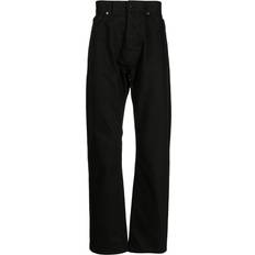Fear of God Jeans Fear of God FEAR OF GOD ESSENTIALS high-waisted straight-leg jeans men Cotton Black