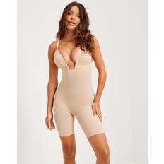 Bye Bra Bye Bra Shapewear Beige Sculpting Bodysuit Deep V Underkläder