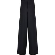 Ferragamo Pants & Shorts Ferragamo three-pocket straight trousers men Nylon/Polyurethane/Rayon Black