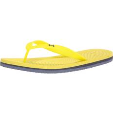 Under Armour Flip-Flops Under Armour Under Armour Men's Atlantic Dune T Flip Flop, 305 Yellow Ray/Aurora Purple/Tempered Steel