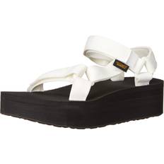 Teva Teva Women's Flatform Universal Sandal, Black/White