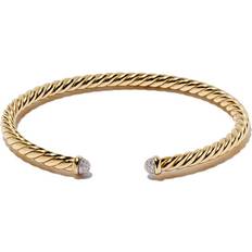 Bracelets David Yurman 18kt yellow gld Cablespira diamond bracelet women Diamond/18kt Yellow Gold 88ADI