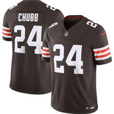 Browns jerseys Nike Chubb Brown Cleveland Browns Vapor F.U.S.E. Limited Jersey