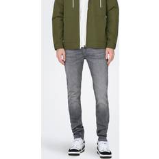 Loom jeans Only & Sons Loom Slim Jeans Grey Denim