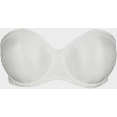 Satin BH:ar PrimaDonna Satin axelbandslös bh Ovadderad Natural