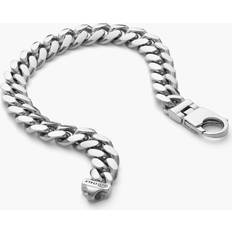 Jaxxon Jewelry Jaxxon JAXXON 10mm Cuban Link Silver Bracelet 8.5"