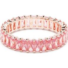 Swarovski Crystal Rings Swarovski Matrix crystal-embellished ring women Brass/Crystal Pink