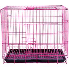 Balacoo Balacoo Metal Small Dog Crate Cage with Toilet Cat Cage Rabbit Puppy Pet