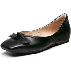Dream Pairs Women's Ballet Low Wedge Dressy Flats - Black