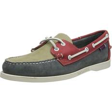 Low Shoes Sebago Sebago Men's Boat Shoes, Multicolor Lt Grey Smoke Red N30