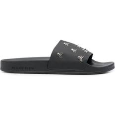 Slides Philipp Plein skull-detail slides unisex Polyamide/Polyamide/Rubber/Fabric Black