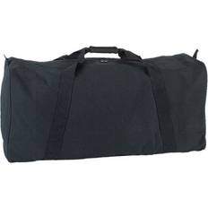 Champion Sports CB3314BK 22 oz Canvas Zippered Duffle Bag, Black