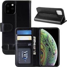 Apple iPhone 11 Pro Plånboksfodral MTP Products iPhone 11 Plånboksfodral med Stativfunktion Svart