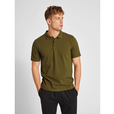 Verde Polos Hummel Polo Stretch Red - Vert