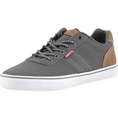 Levi's Sneakers Levi's Levi's Mens Miles Perf PU NB Contrast Trim Casual Sneaker Shoe, Charcoal