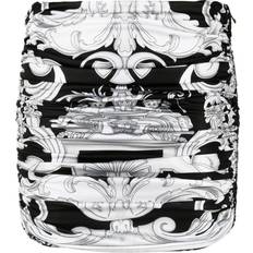 Versace Skirts Versace Baroque-print mini skirt women Viscose/Viscose Black